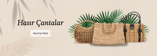Hasır Çantalar